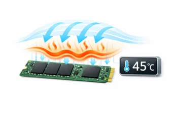 M.2 SSD с системой охлаждения и оптимальной температурой 45°C