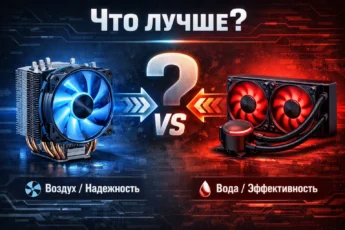 Выбор системы охлаждения: воздушный кулер против СЖО