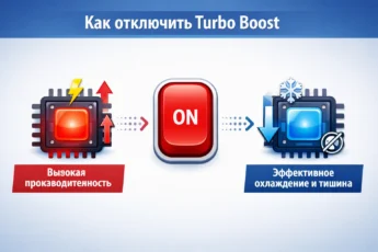 Переключение между режимами высокой производительности и эффективного охлаждения
